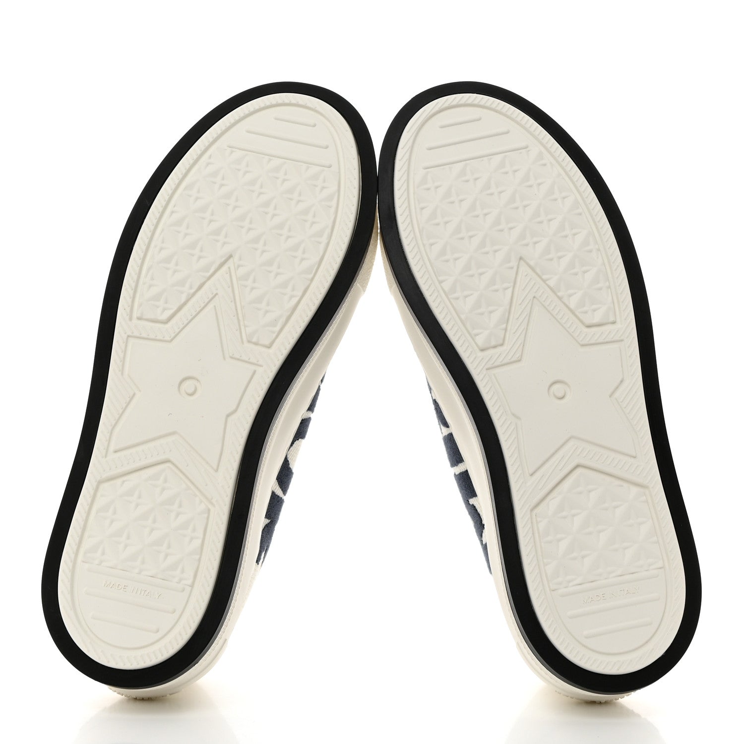 Christian Dior Canvas Embroidered Miss Dior Graffiti Walk'N'Dior Platform Sneakers 37 White Deep Blue 5 of 8
