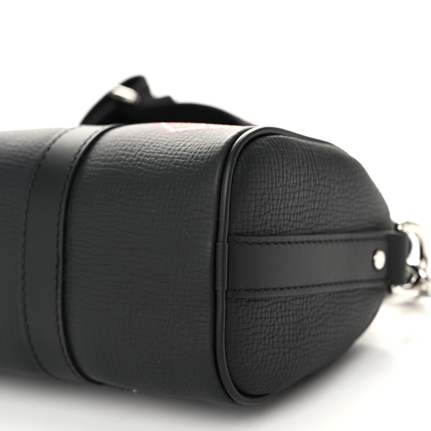 Louis Vuitton X NIGO Taurillon Monogram Denim Drip Keepall XS Black 9 of 10