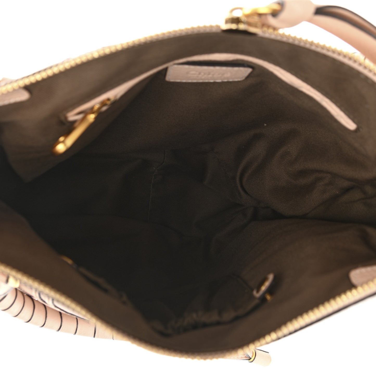 Calfskin Medium Marcie Satchel Powder Beige
