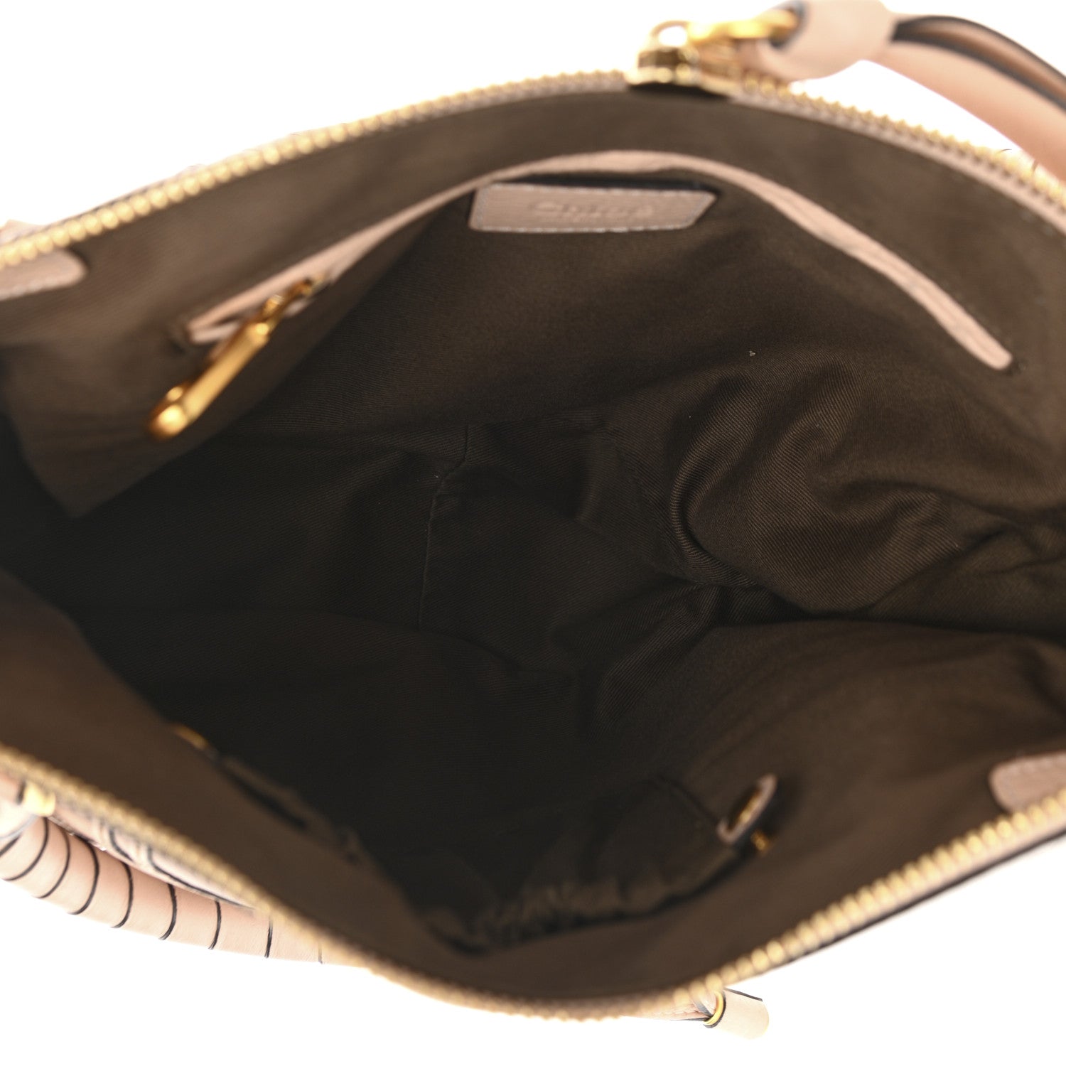 Chloe Calfskin Medium Marcie Satchel Powder Beige 5 of 11