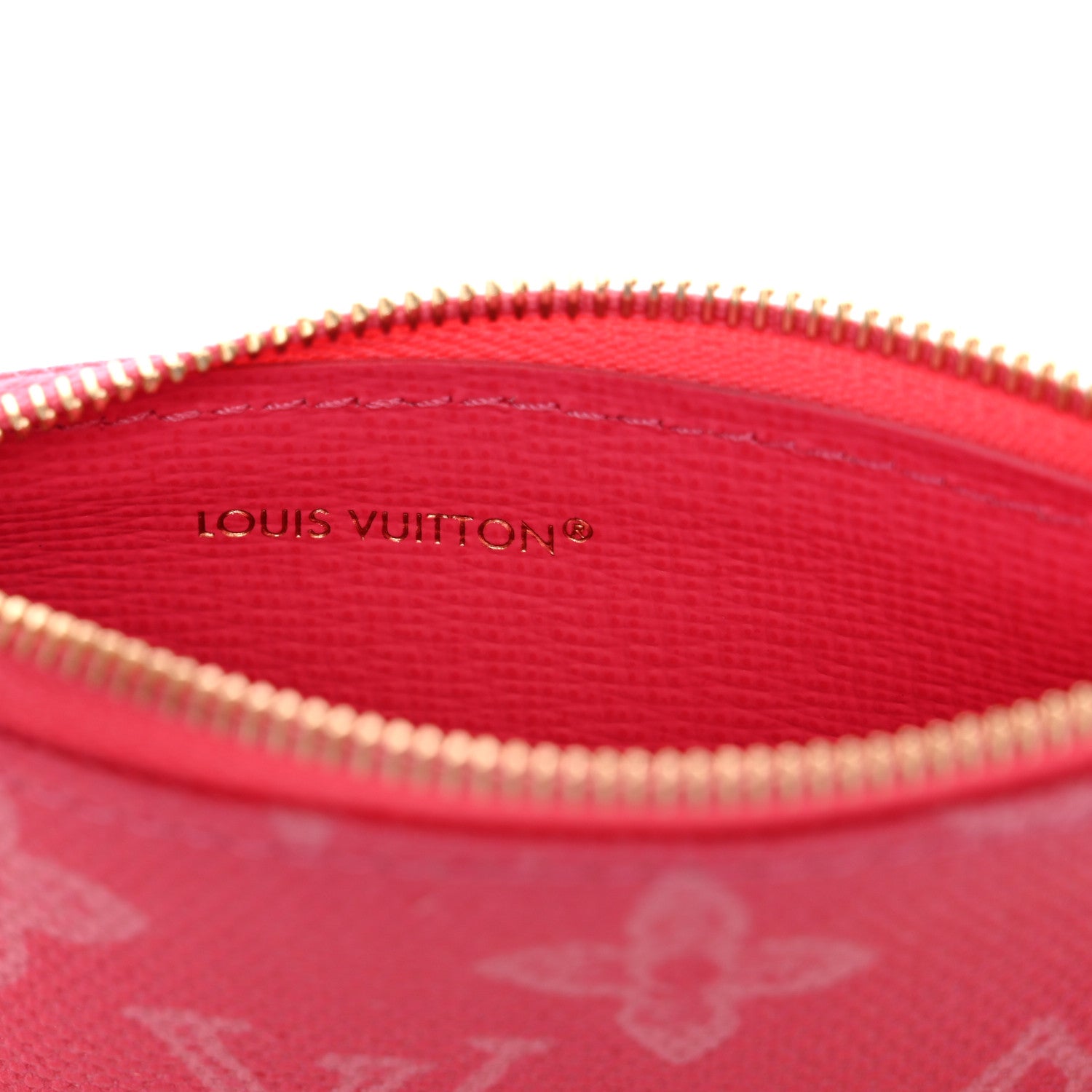 Louis Vuitton Monogram Origine Key Pouch Rose Ruban 7 of 8