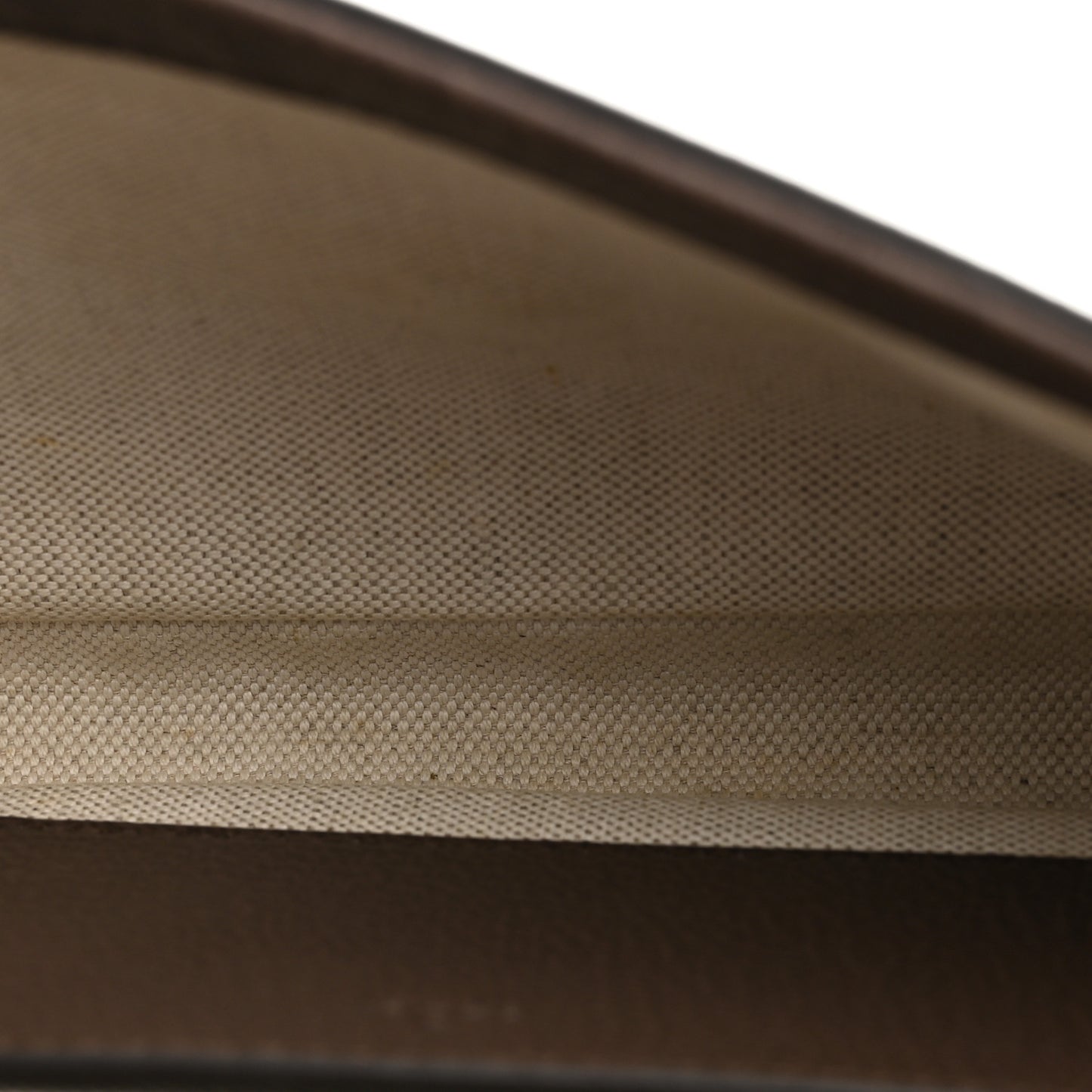 GG Supreme Monogram Textured Dollar Calfskin Web Mini Ophidia Envelope Shoulder Bag Beige Ebony