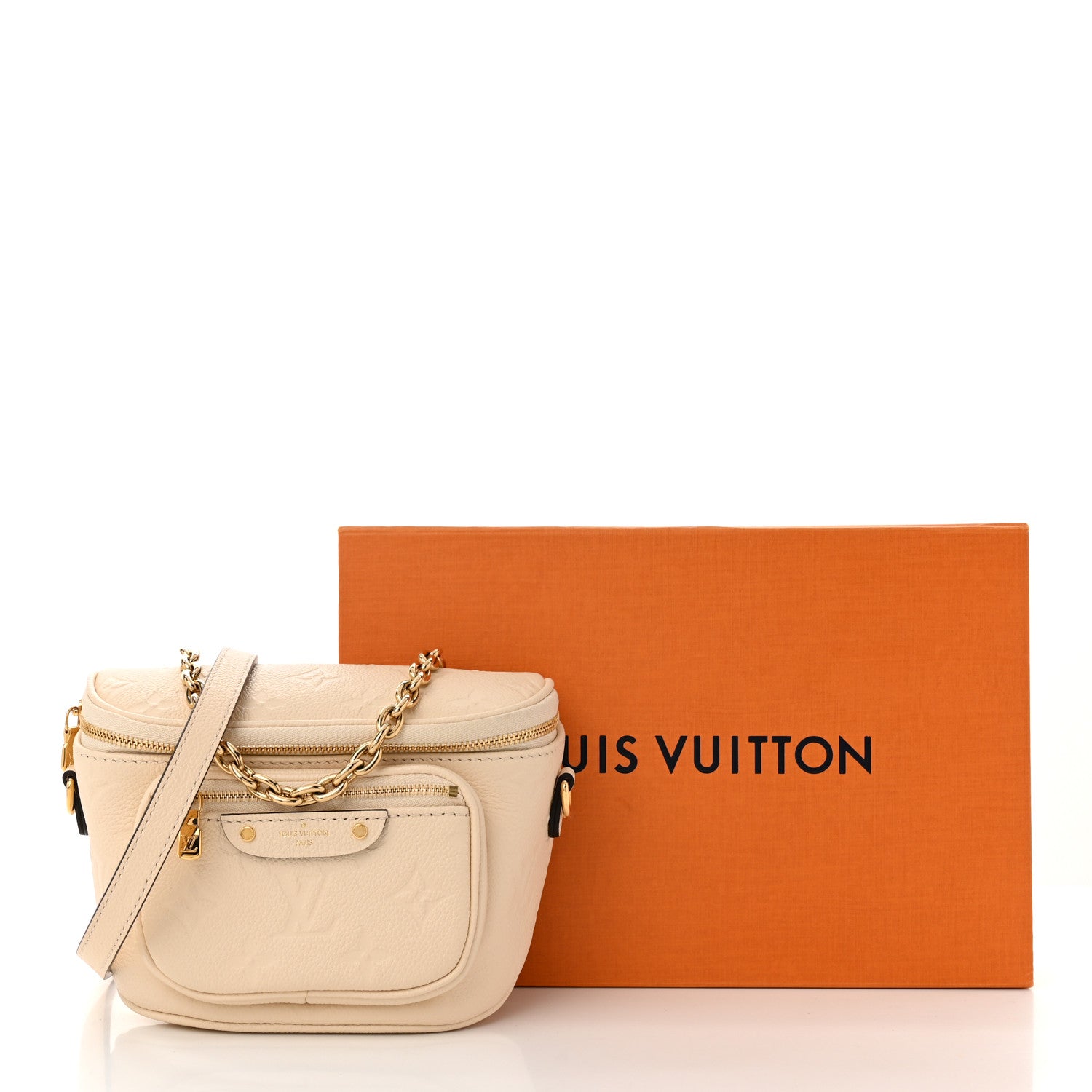 Louis Vuitton Empreinte Mini Bumbag Cream 10 of 10