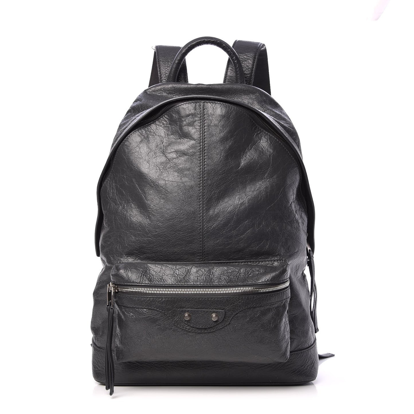 Agneau Classic Hardware Backpack Gris Fossile