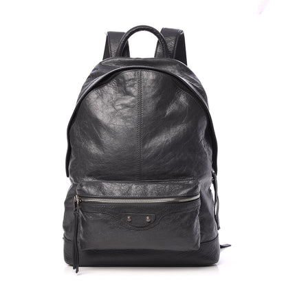 Balenciaga Agneau Classic Hardware Backpack Gris Fossile 1 of 13