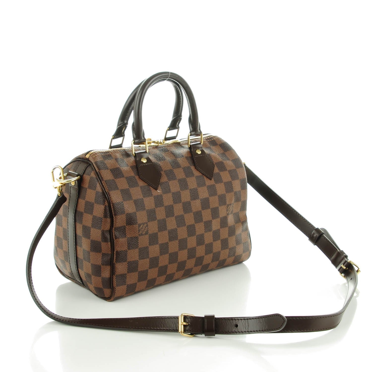 Louis Vuitton Damier Ebene Speedy Bandouliere 25 3 of 7