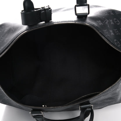 Louis Vuitton Monogram Eclipse Keepall Bandouliere 45 5 of 13