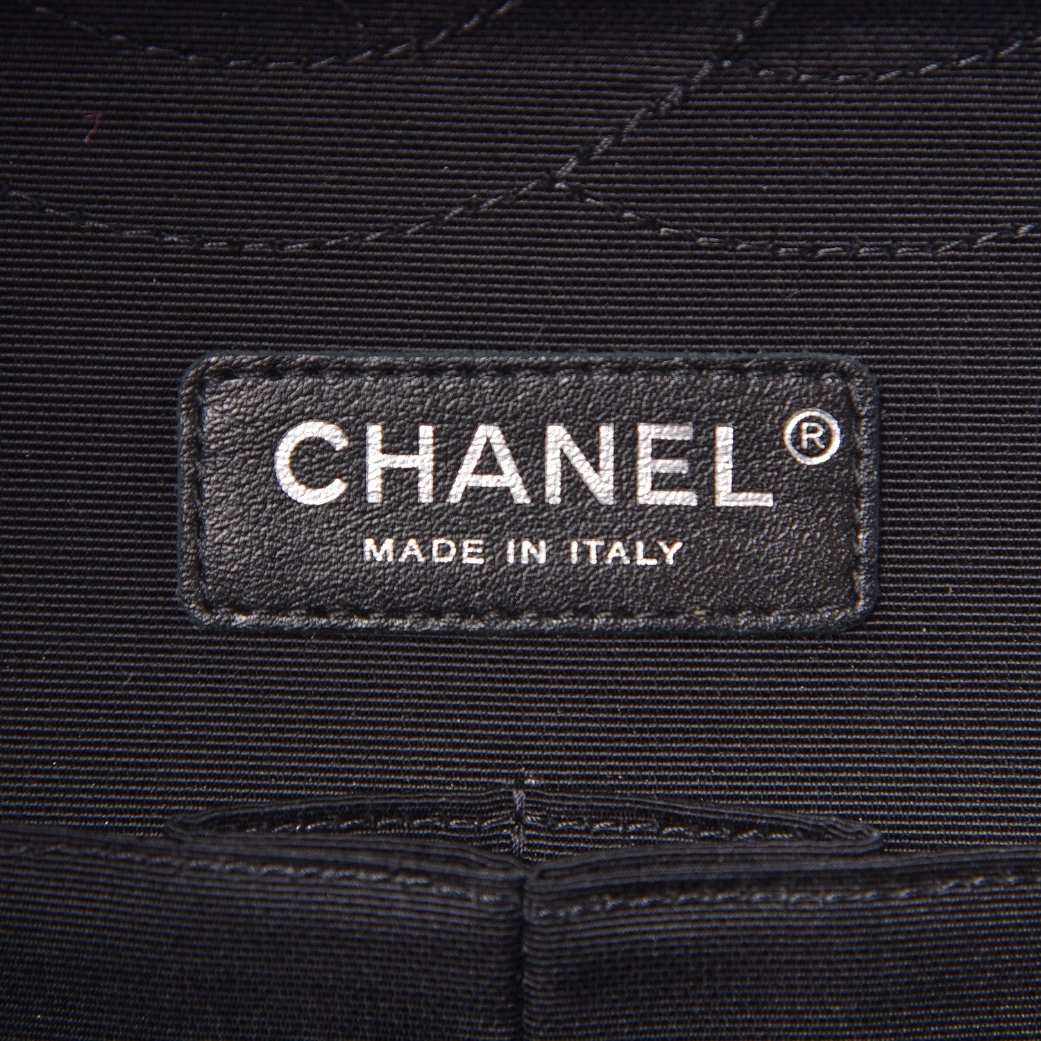 Chanel Lambskin Quilted Colorblock Jumbo Double Flap Black White Beige 7 of 19