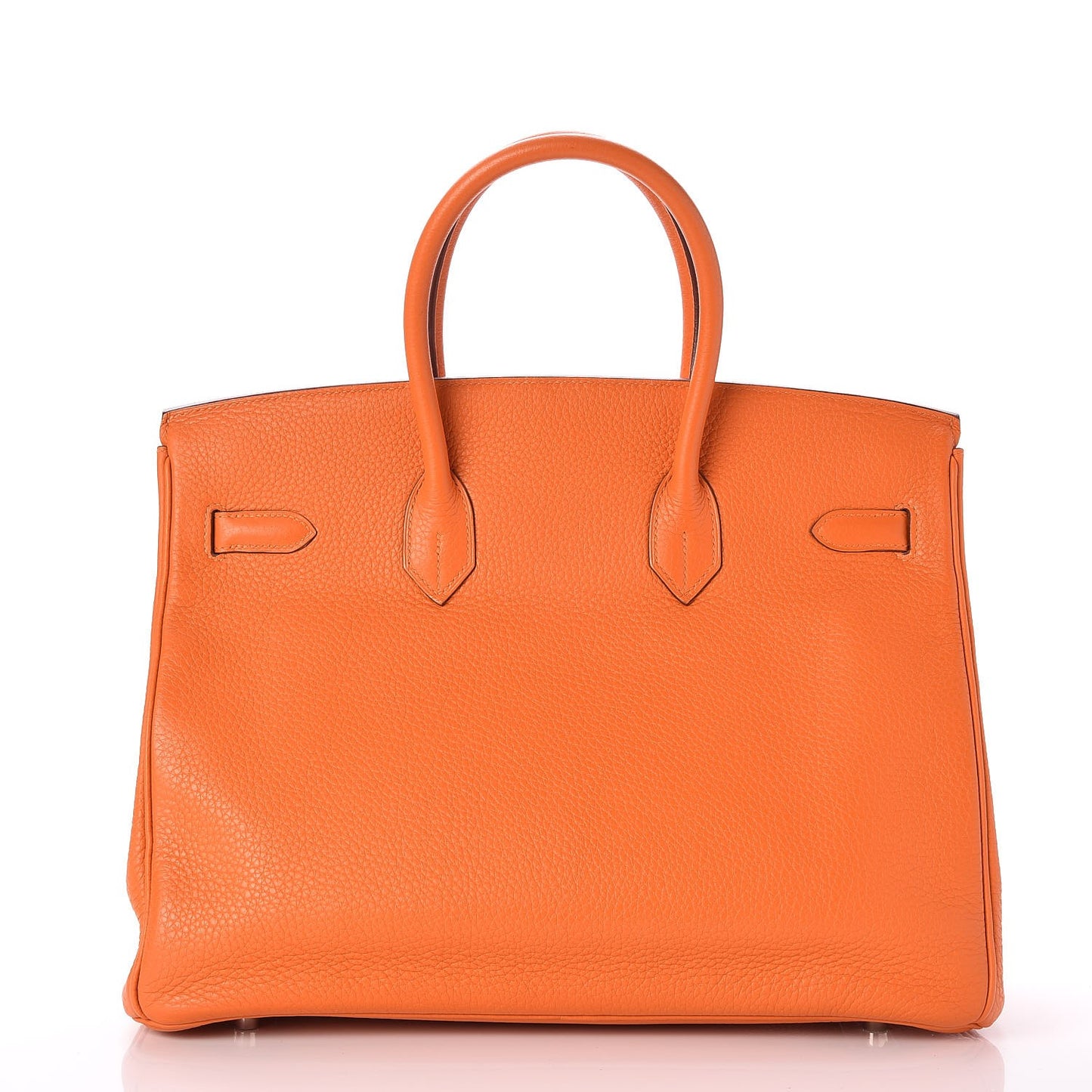 Taurillon Clemence Birkin 35 Orange