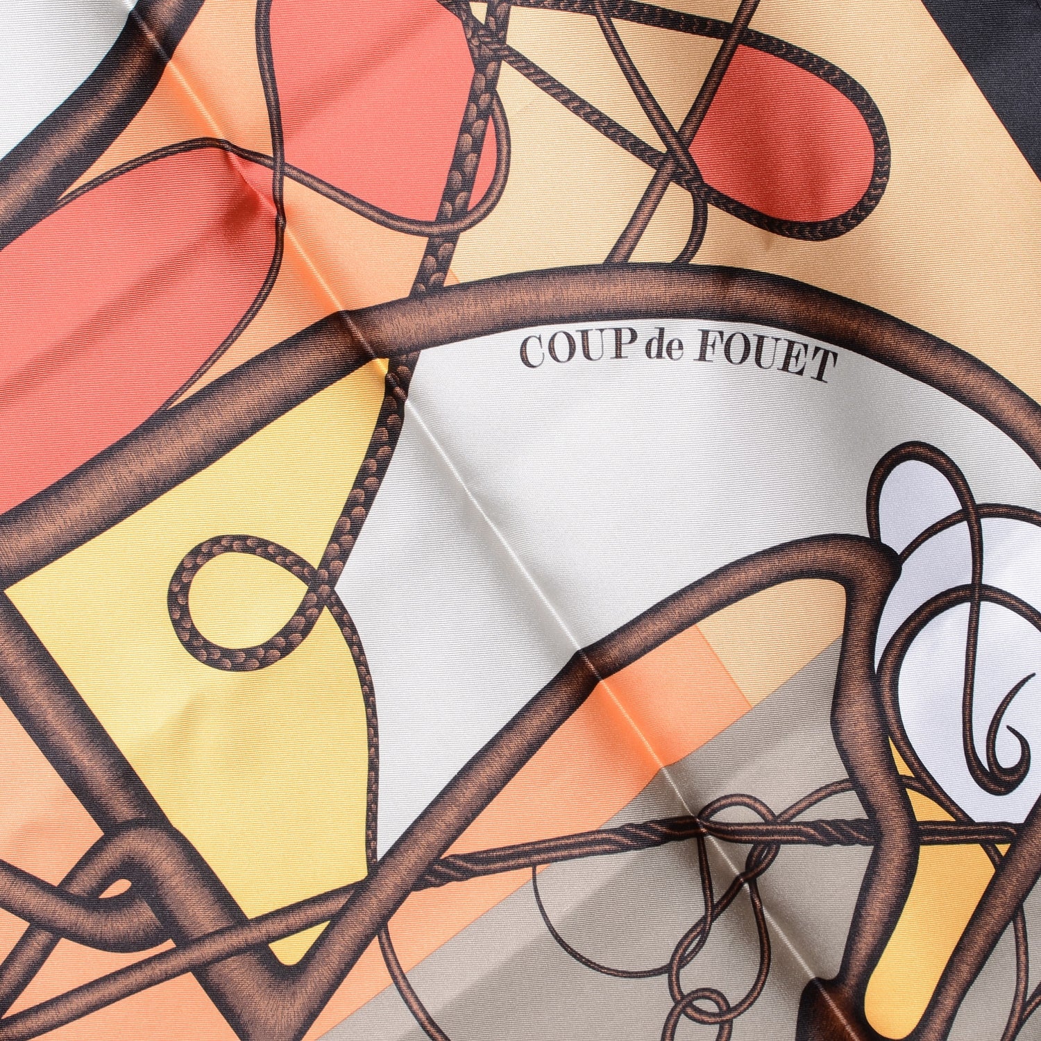 Hermes Silk Coup De Fouet Scarf 90 5 of 7