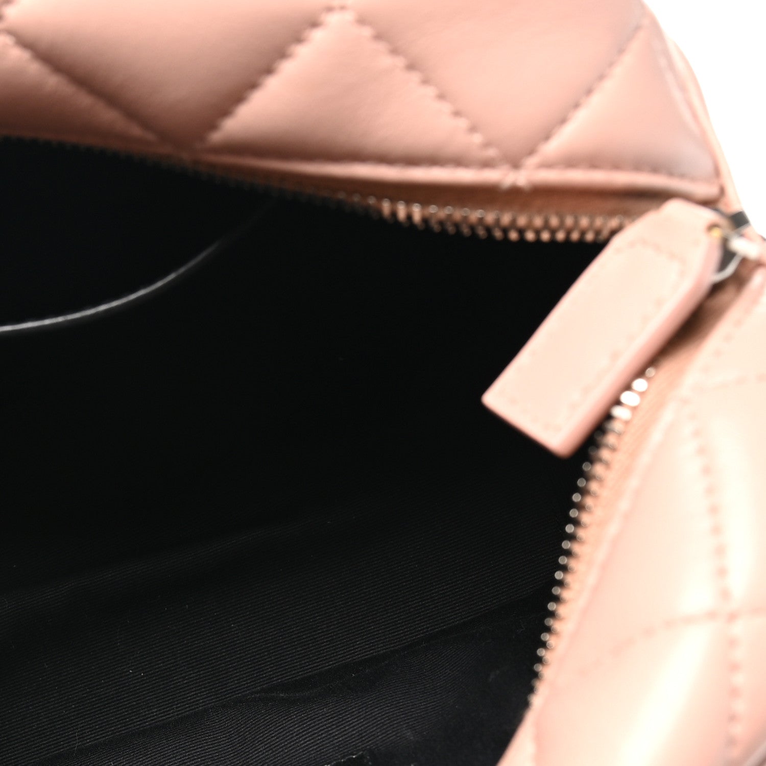 Saint Laurent Calfskin Y Quilted Monogram Small Loulou Camera Pale Pink 5 of 10
