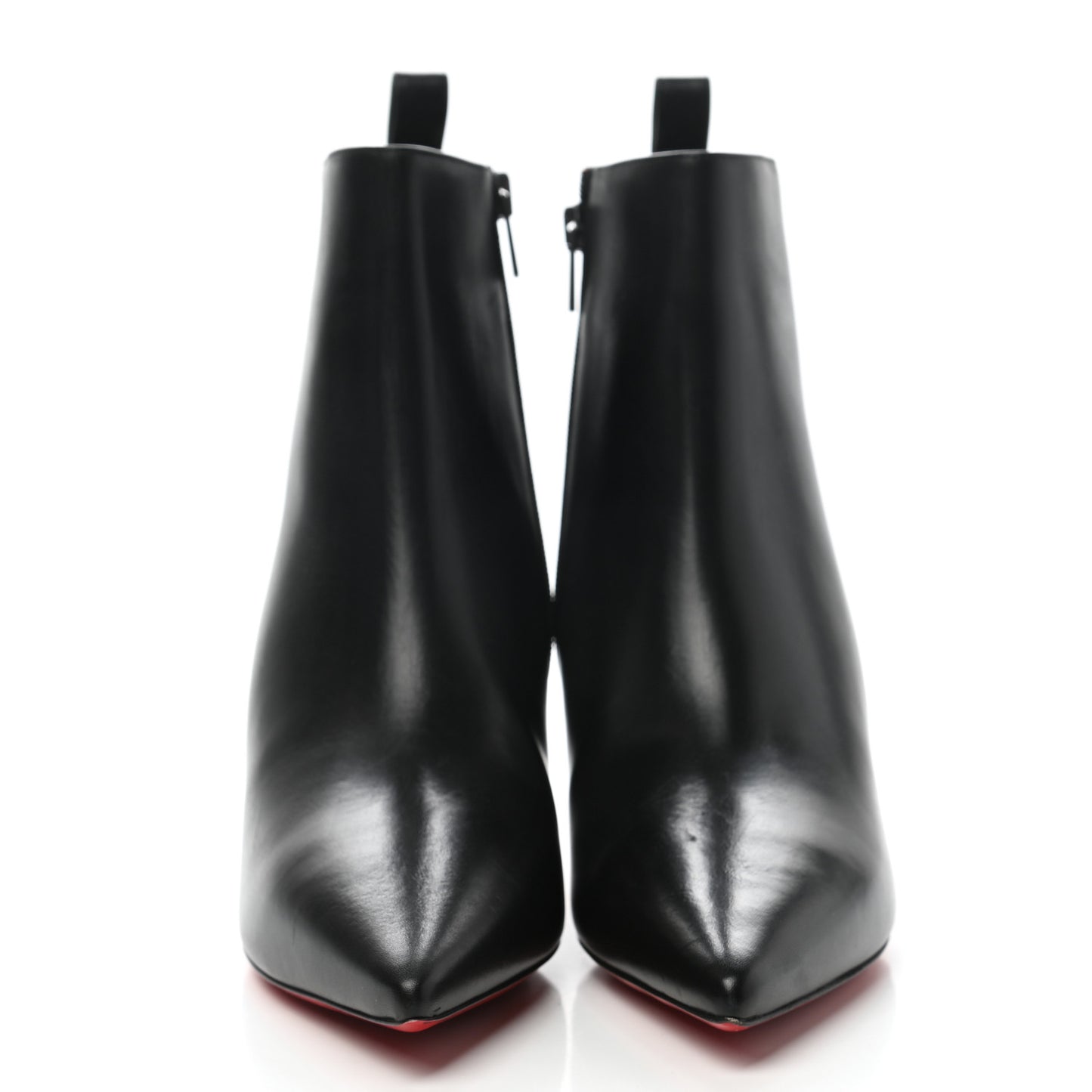 Calfskin Galvafiori Epic Ankle Boots 40 Black