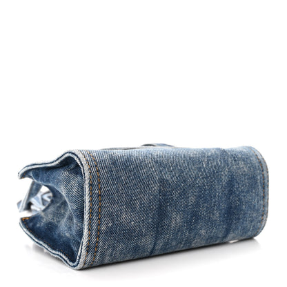 Telfar Denim Small Shopping Bag Blue 4 of 10