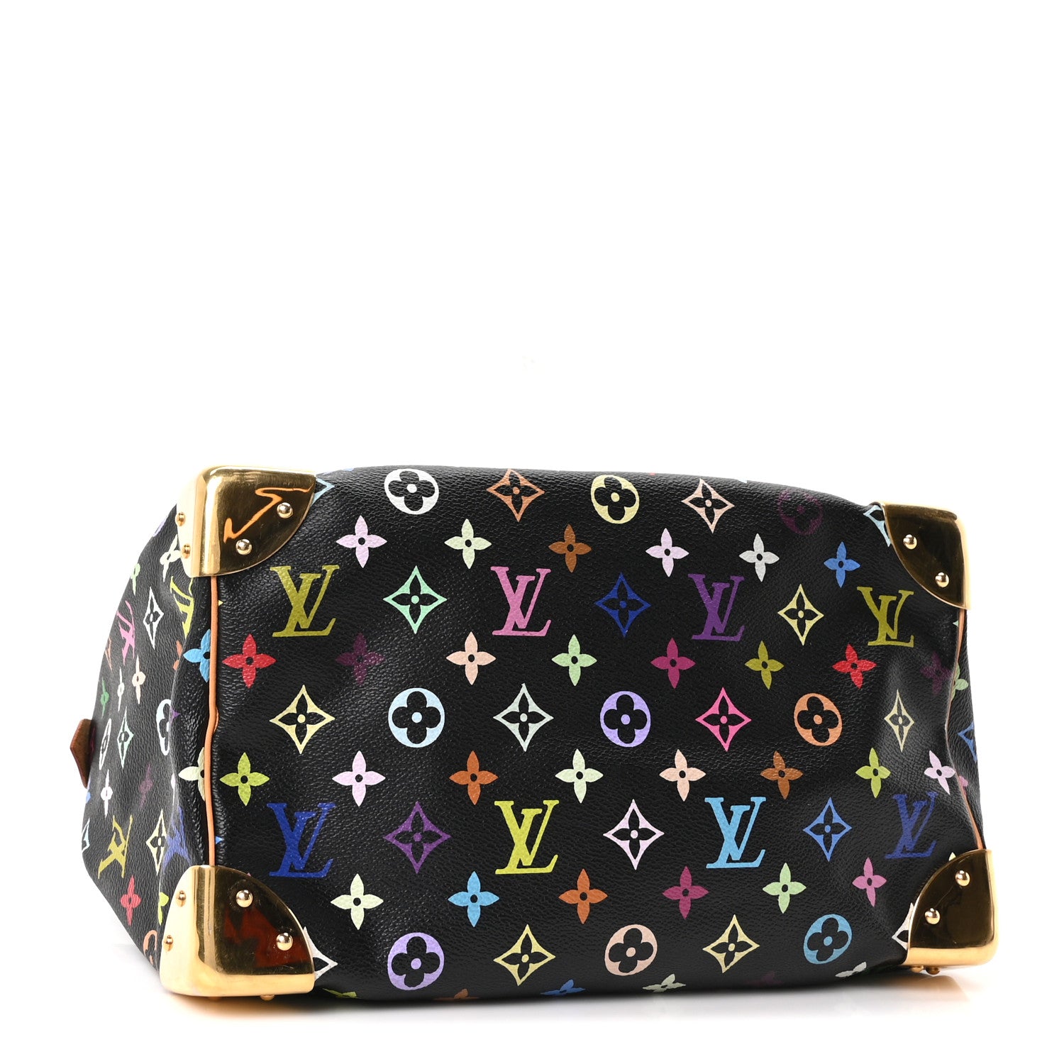 Louis Vuitton Monogram Multicolor Speedy 30 Black 4 of 9