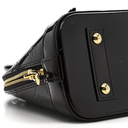 Louis Vuitton Vernis Alma BB Amarante 8 of 10