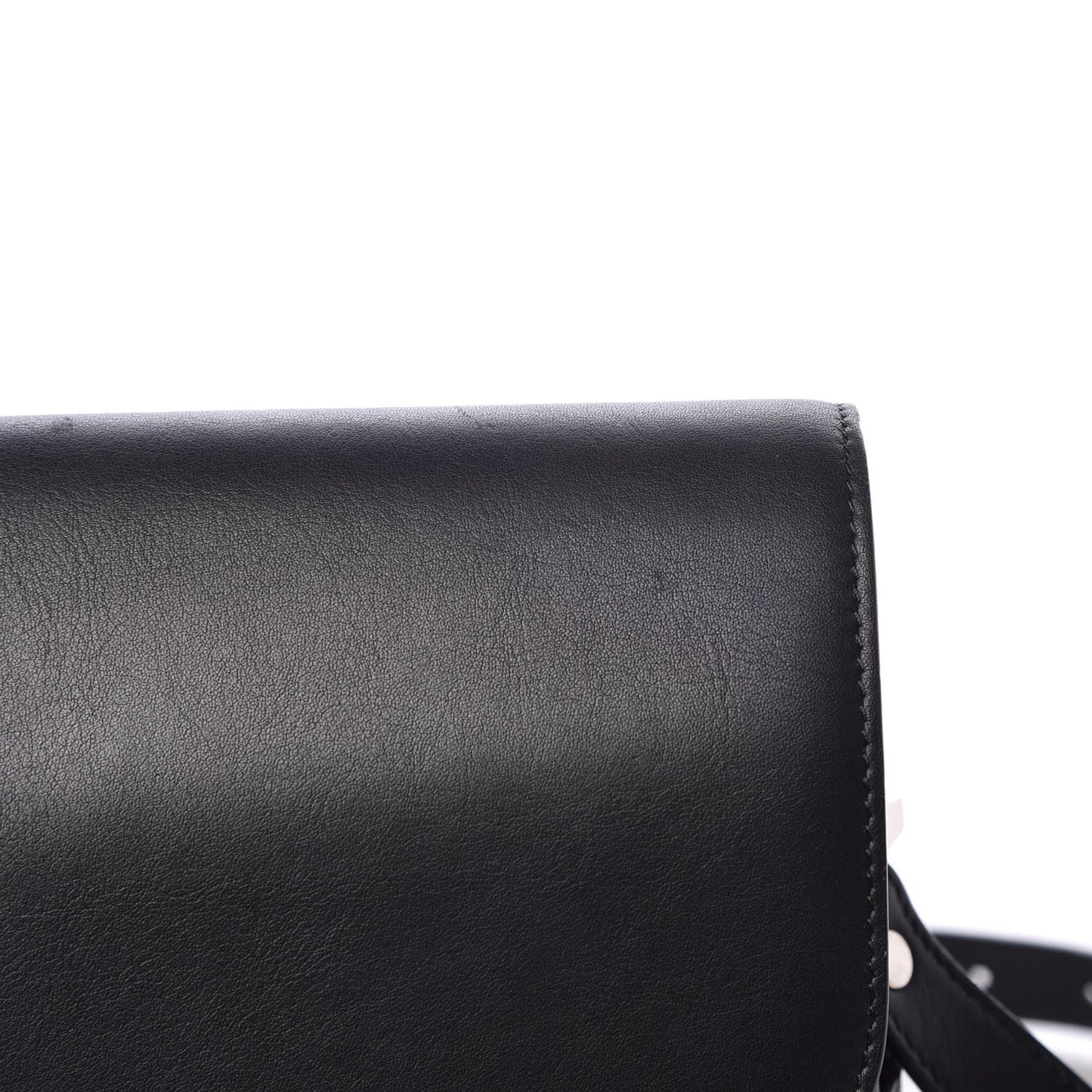 Smooth Calfskin PS11 Classic Shoulder Bag Black