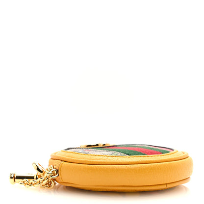 Gucci GG Supreme Monogram Flora Web Ophidia Coin Purse Beige Multicolor Crop 4 of 7