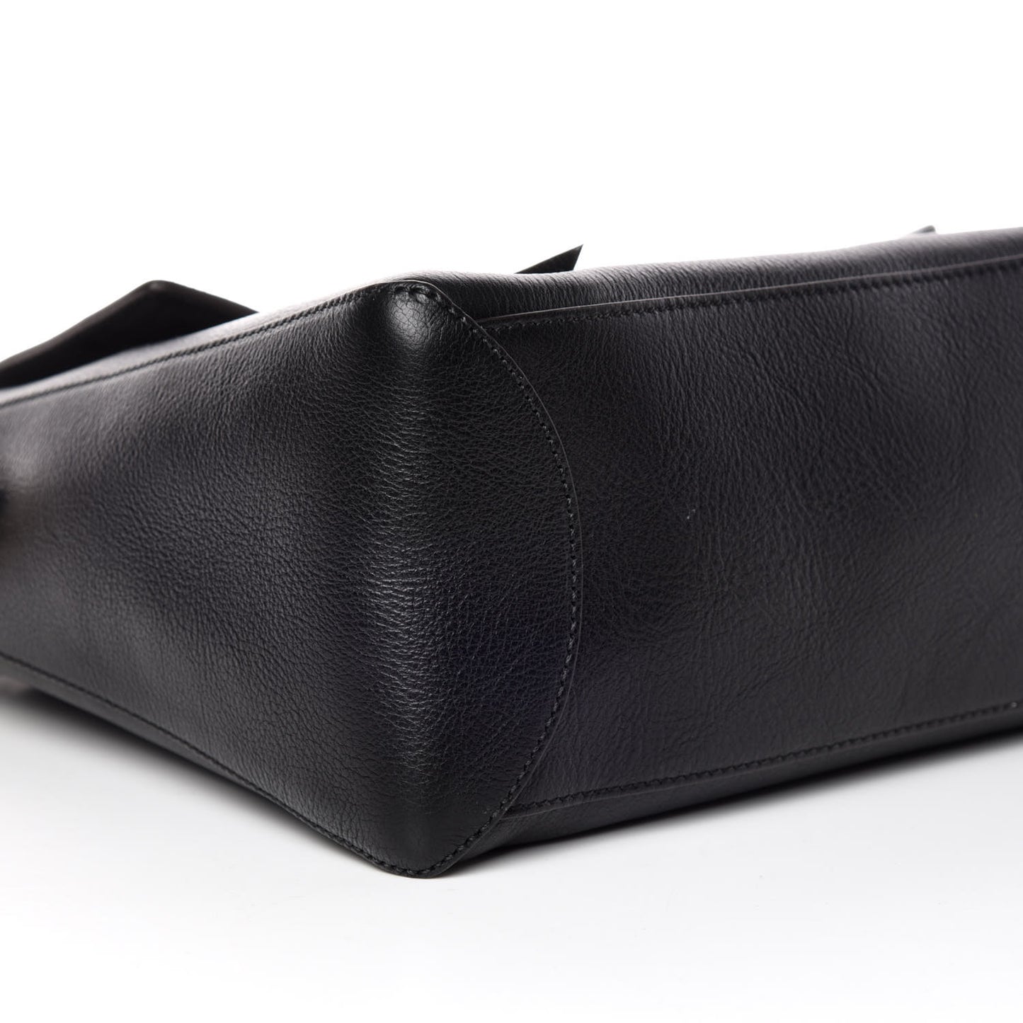 Calfskin Medium Faye Day Shoulder Bag Black