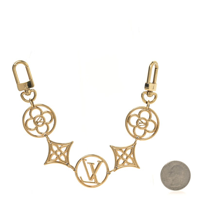 Louis Vuitton Metal Twiggy Chain Bag Charm Gold 2 of 4