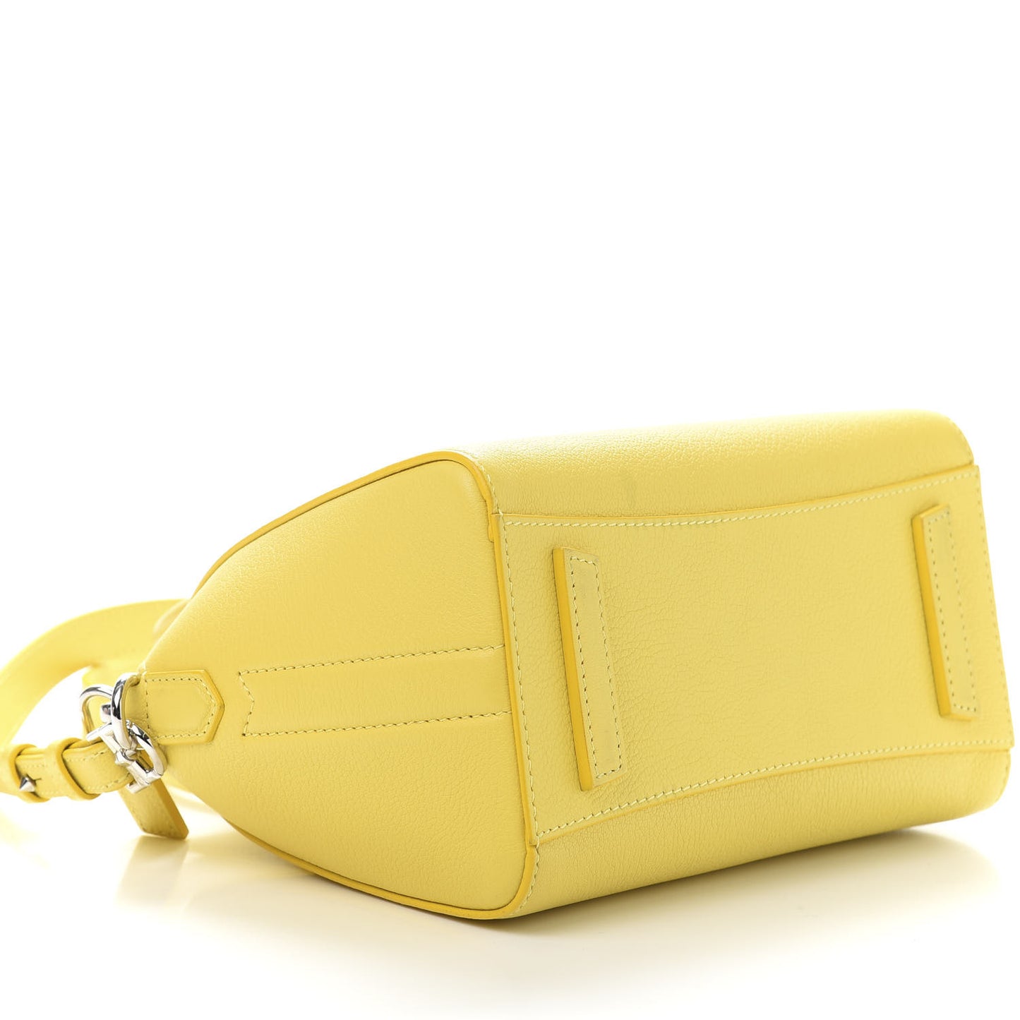 Sugar Goatskin Mini Antigona Yellow