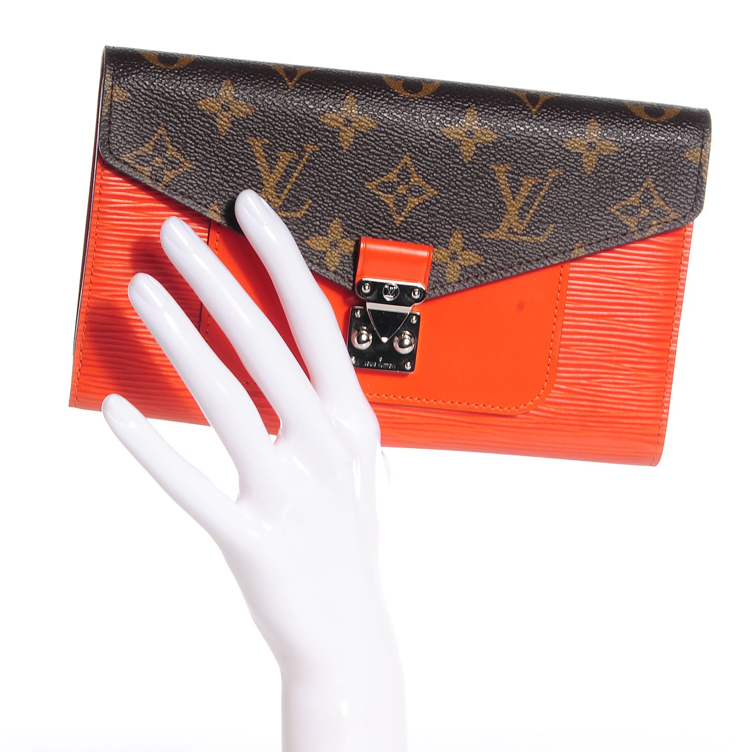 Louis Vuitton Epi Monogram Marie-Rose Wallet Piment 2 of 8