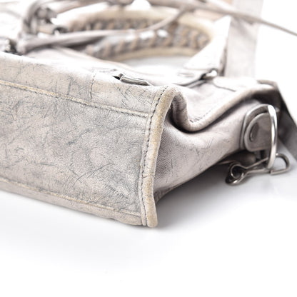 Balenciaga Agneau Mini Marble Hardware City Grey 7 of 12