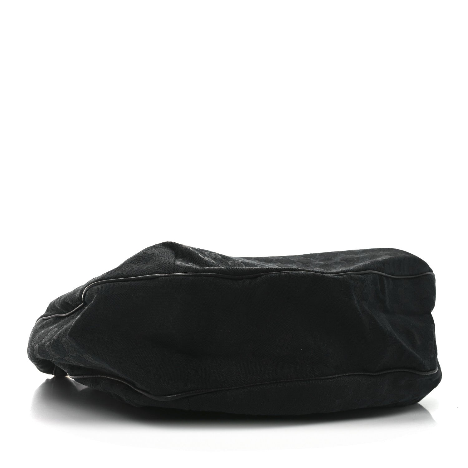 Gucci Monogram Large New Ladies Web Hobo Black 4 of 11