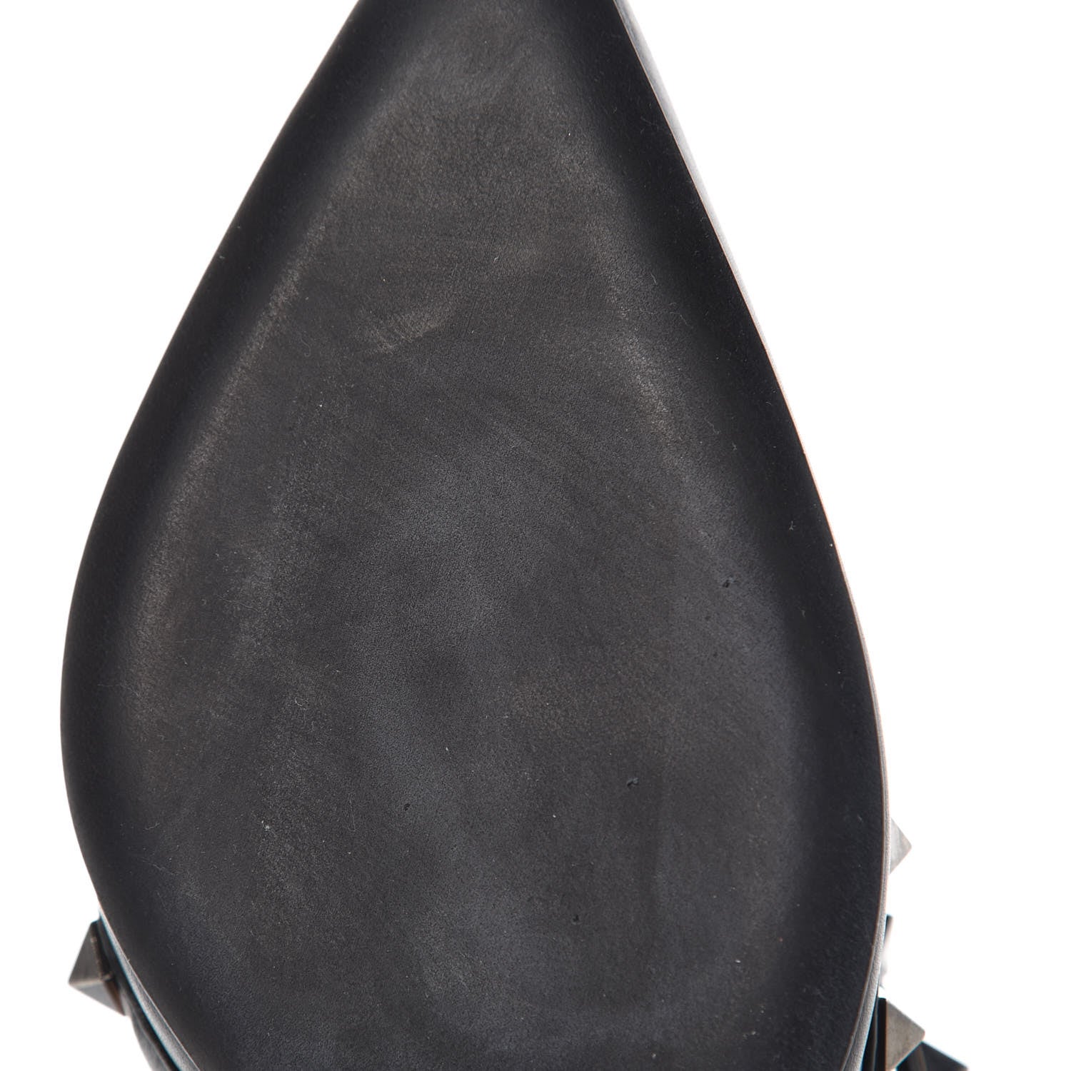 Valentino Garavani Nappa Rockstud Ankle Strap Pumps 36.5 Black 8 of 8