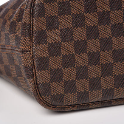 Louis Vuitton Damier Ebene Neo Neverfull MM Rose Ballerine 22 of 24