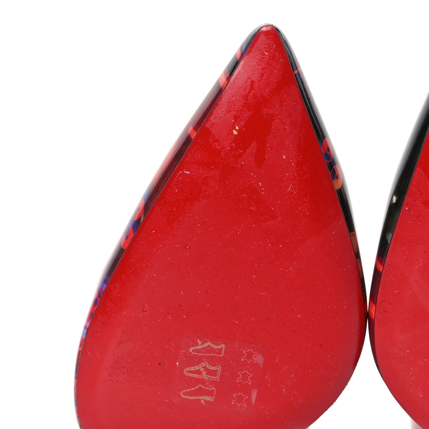 Christian Louboutin Patent Discolaser Hot Chick 100 Pumps 41 Multicolor 6 of 15
