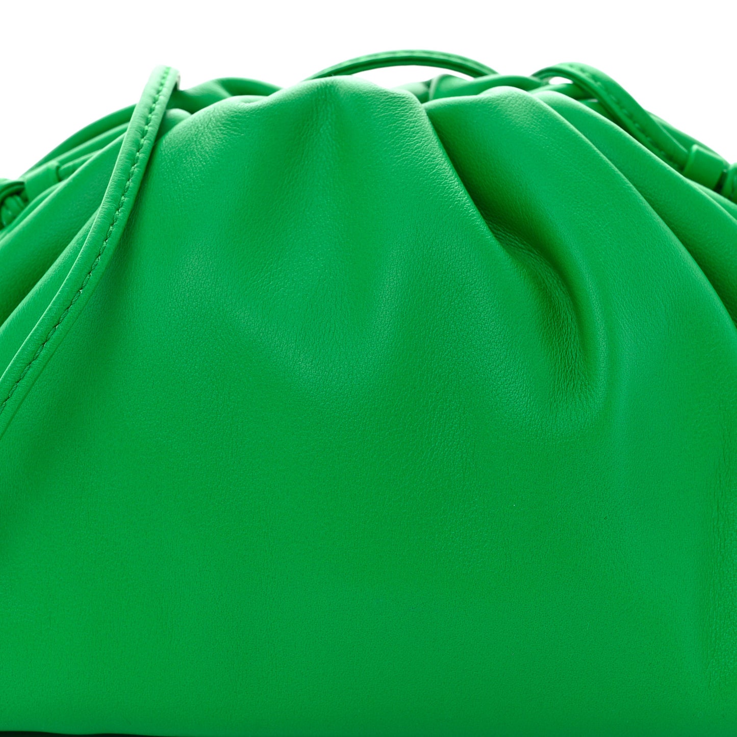 Butter Calfskin The Mini Pouch Parakeet