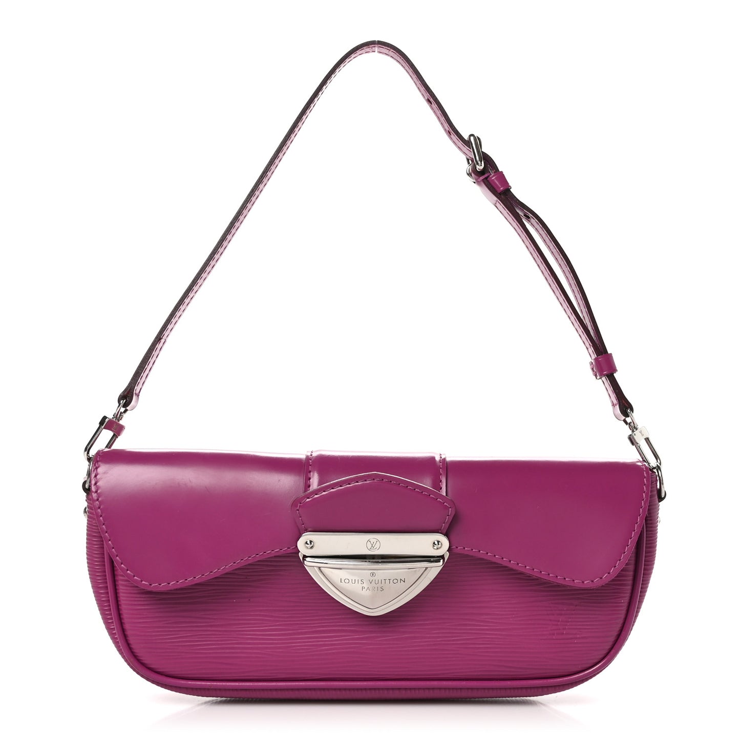 Epi Montaigne Clutch Fuchsia