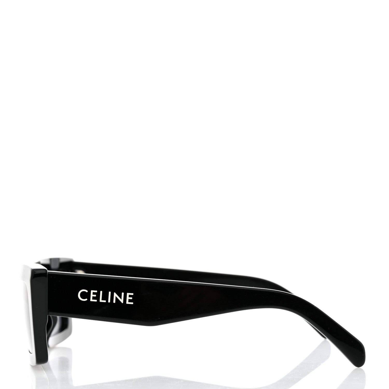 Celine Acetate Monochroms Square Sunglasses CL40214U Black 3 of 7