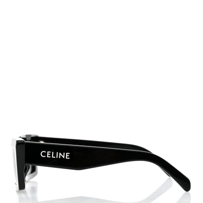 Celine Acetate Monochroms Square Sunglasses CL40214U Black 3 of 7
