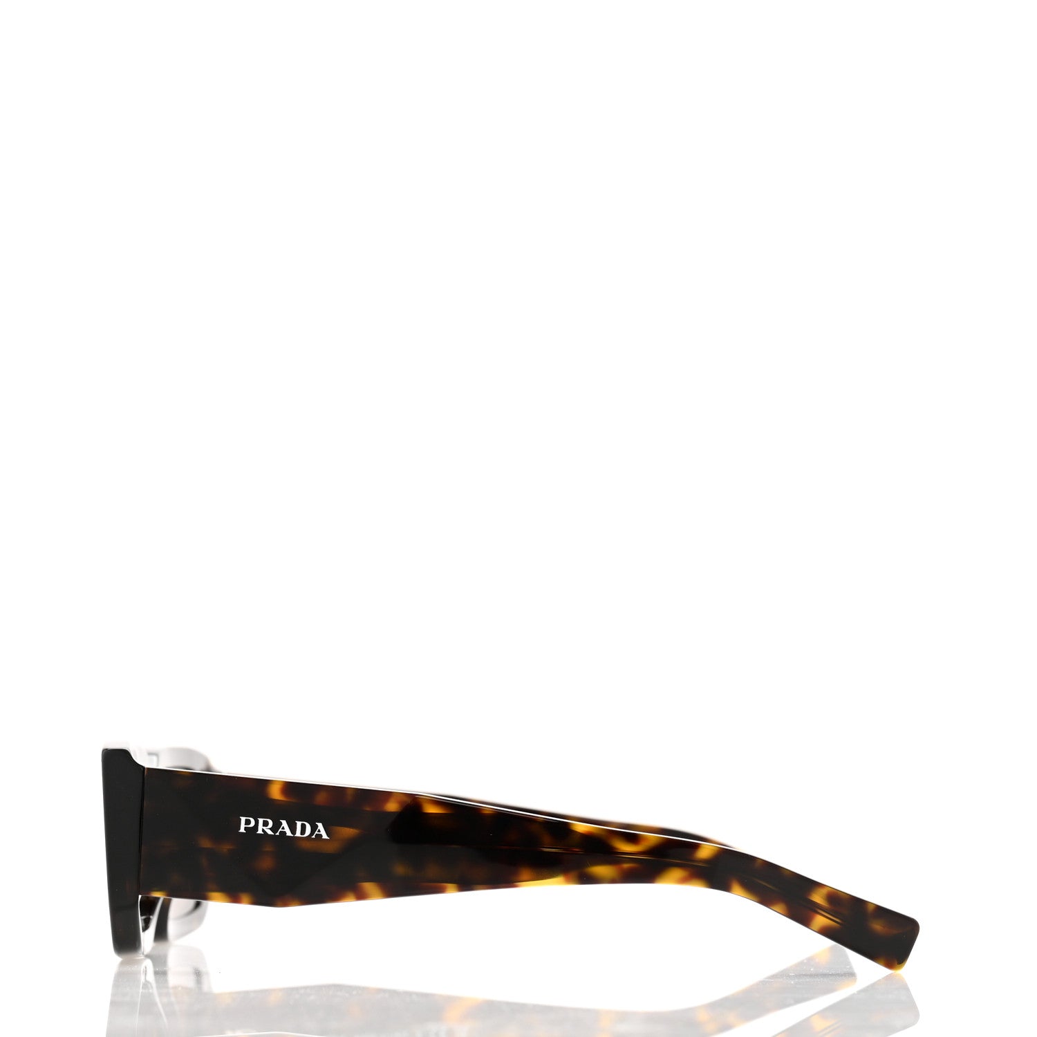 Prada Acetate Symbole Sunglasses SPR 06Y Havana 3 of 8