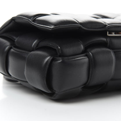 Bottega Veneta Nappa Maxi Intreccio Padded Cassette Crossbody Bag Black 8 of 10