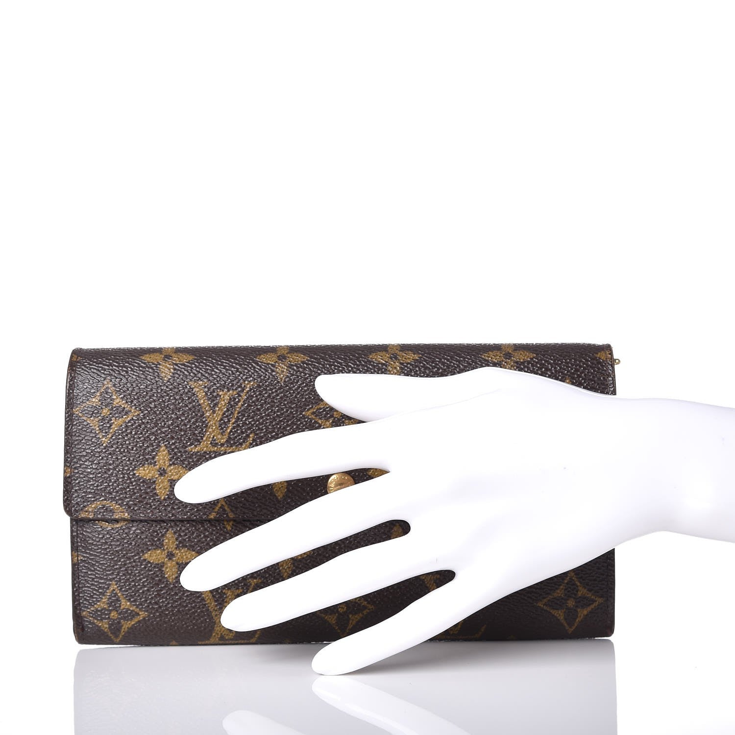 Louis Vuitton Monogram Sarah Wallet 2 of 7