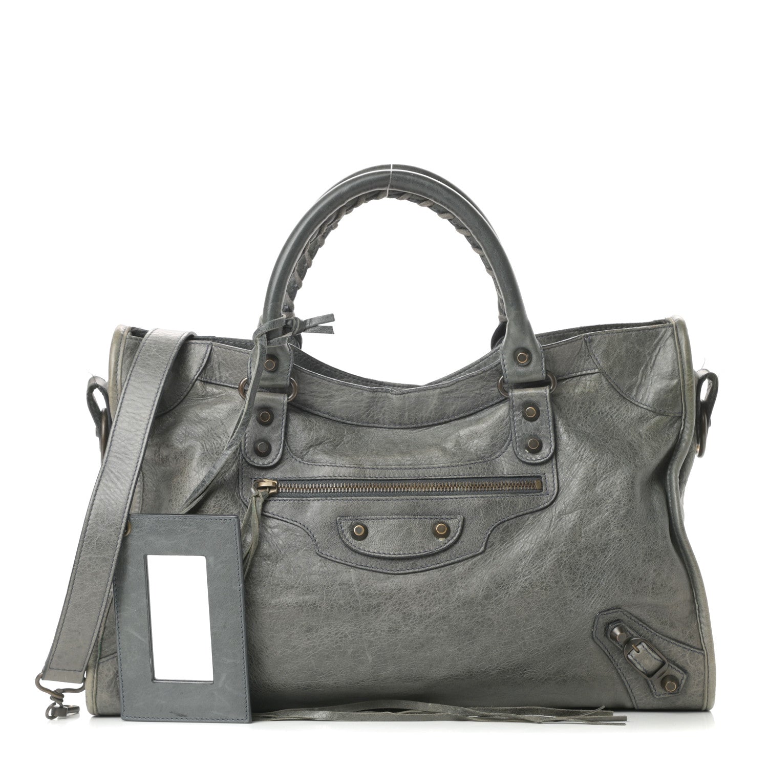 Balenciaga Agneau Classic Hardware City Anthracite 1 of 16