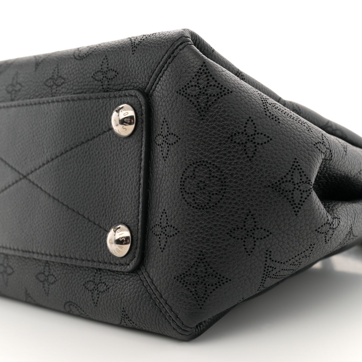 Louis Vuitton Mahina Babylone Chain BB Black 10 of 11
