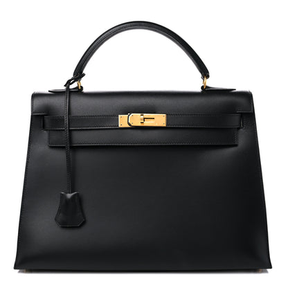 Hermes Box Kelly Sellier 32 Black 1 of 16