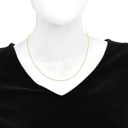 Temple St. Clair 18K Yellow Gold Ball Chain Necklace 18" 2 of 4