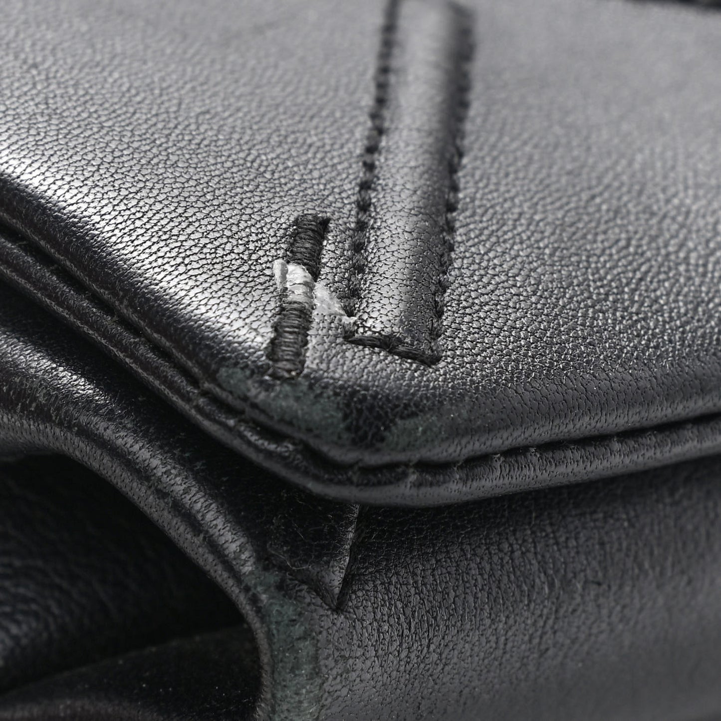 Nappa Palazzo Quilted Shoulder Bag Black