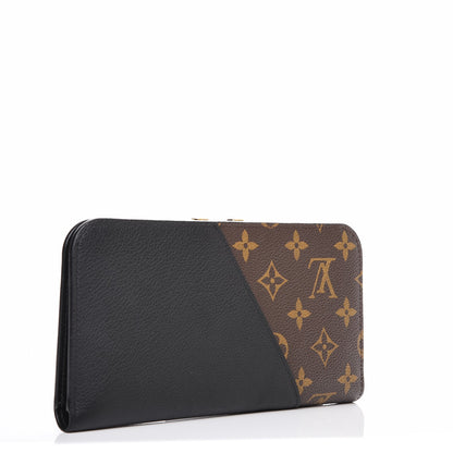 Louis Vuitton Monogram Monogram Kimono Wallet Black 3 of 8