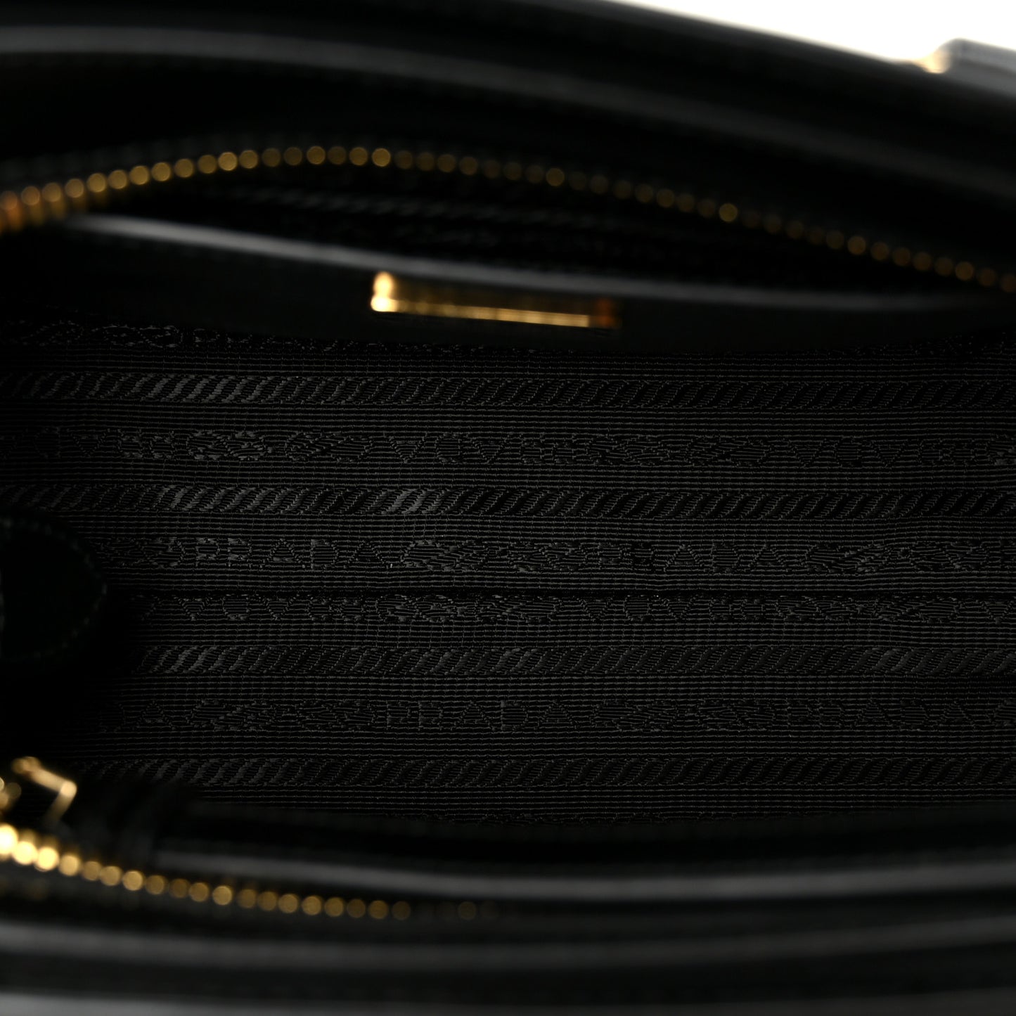 Brushed Calfskin Mini Zippered Crossbody Tote Black