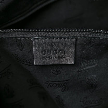 Gucci Guccissima Large Sukey Tote Black 5 of 13