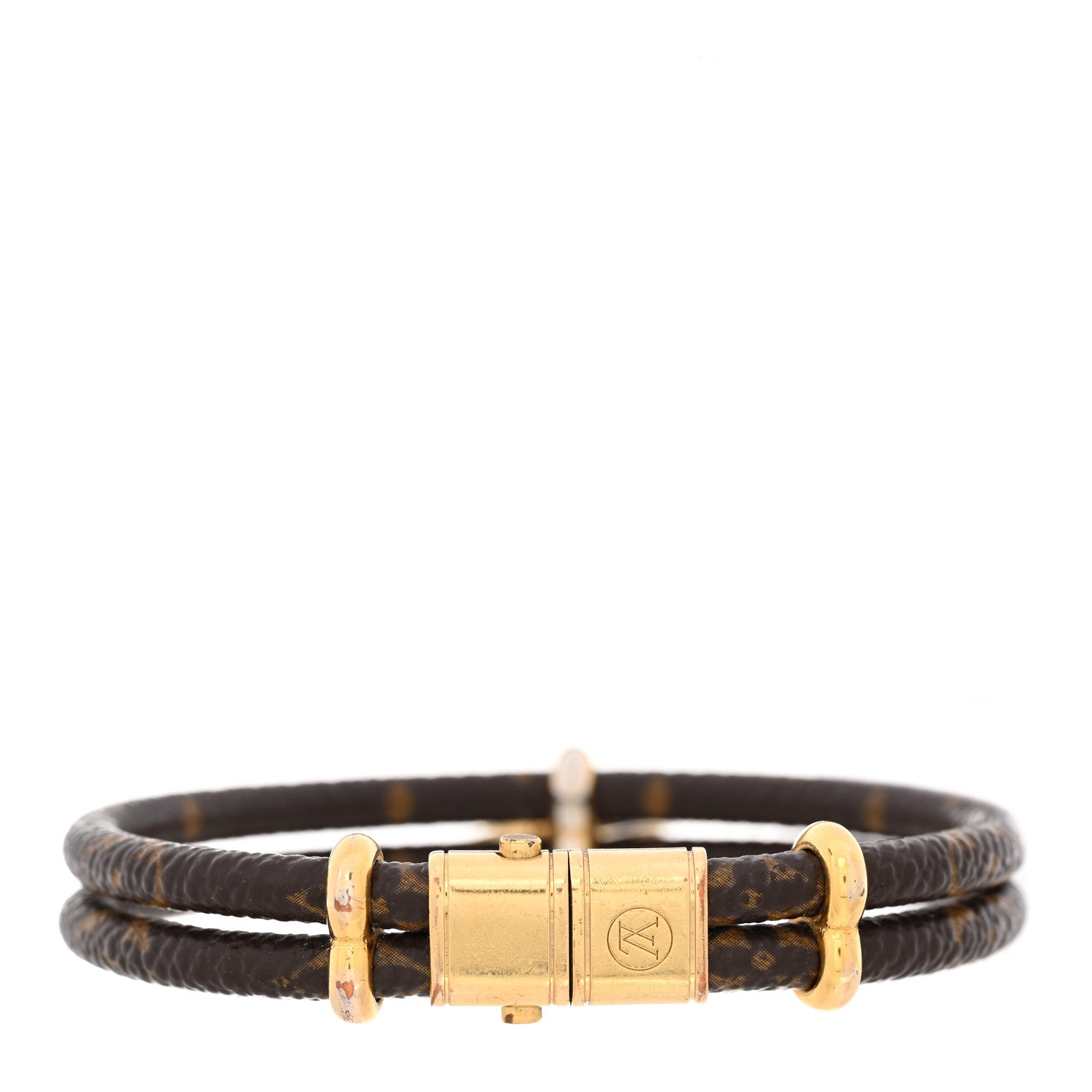 Louis Vuitton Monogram Keep it Twice Bracelet 3 of 9