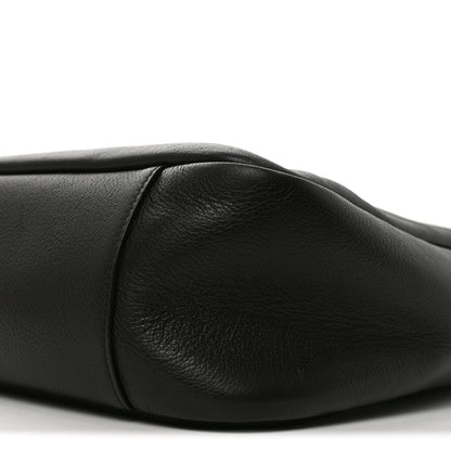 Saint Laurent Smooth Calfskin Large Le 5 A 7 Soft Hobo Black 10 of 10