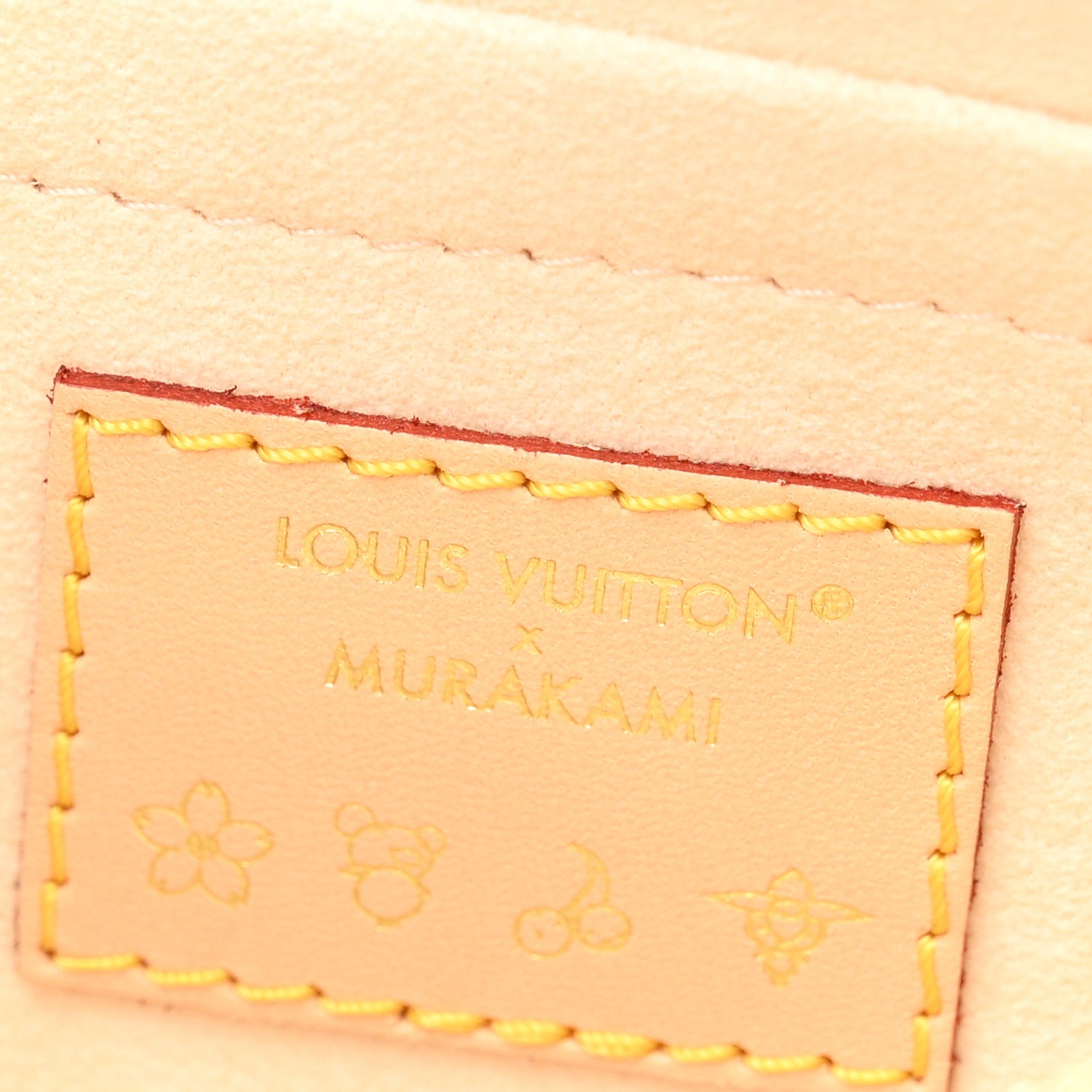 Louis Vuitton LV X TM Monogram Multicolor Neverfull Pochette White 6 of 6
