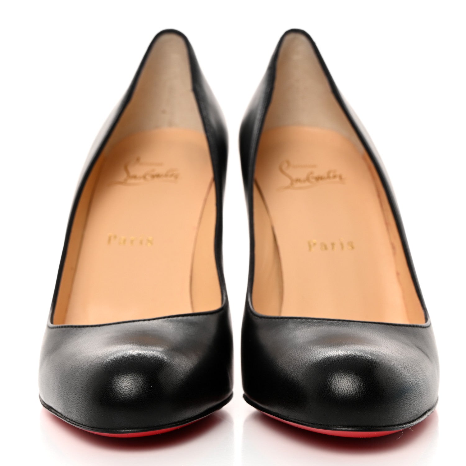 Christian Louboutin Kid Simple 70 Pumps 37.5 Black 2 of 8