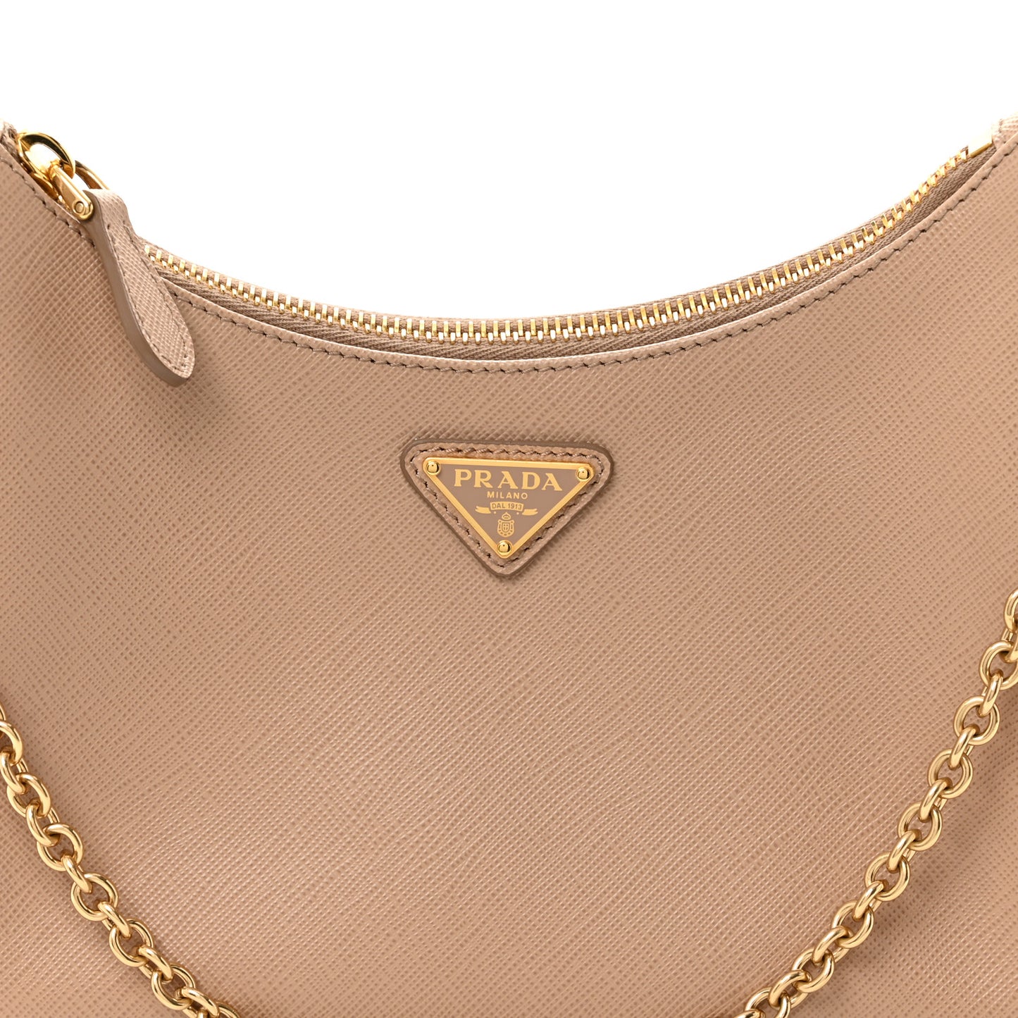 Saffiano Re-Edition 2005 Shoulder Bag Cammeo